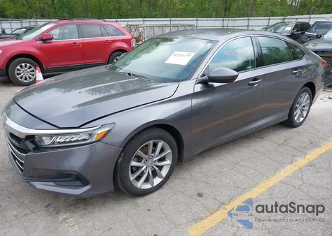 2021 Honda Accord Lx z USA, uszkodzony, nr VIN 1HGCV1F13MA085518